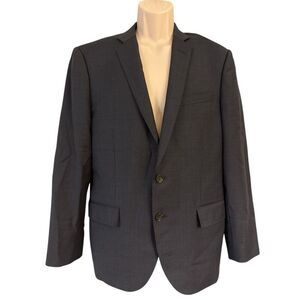 J Crew Ludlow Sport Coat Men 40S Gray Italian Fabric Jacket Tollegno 1900 Blazer
